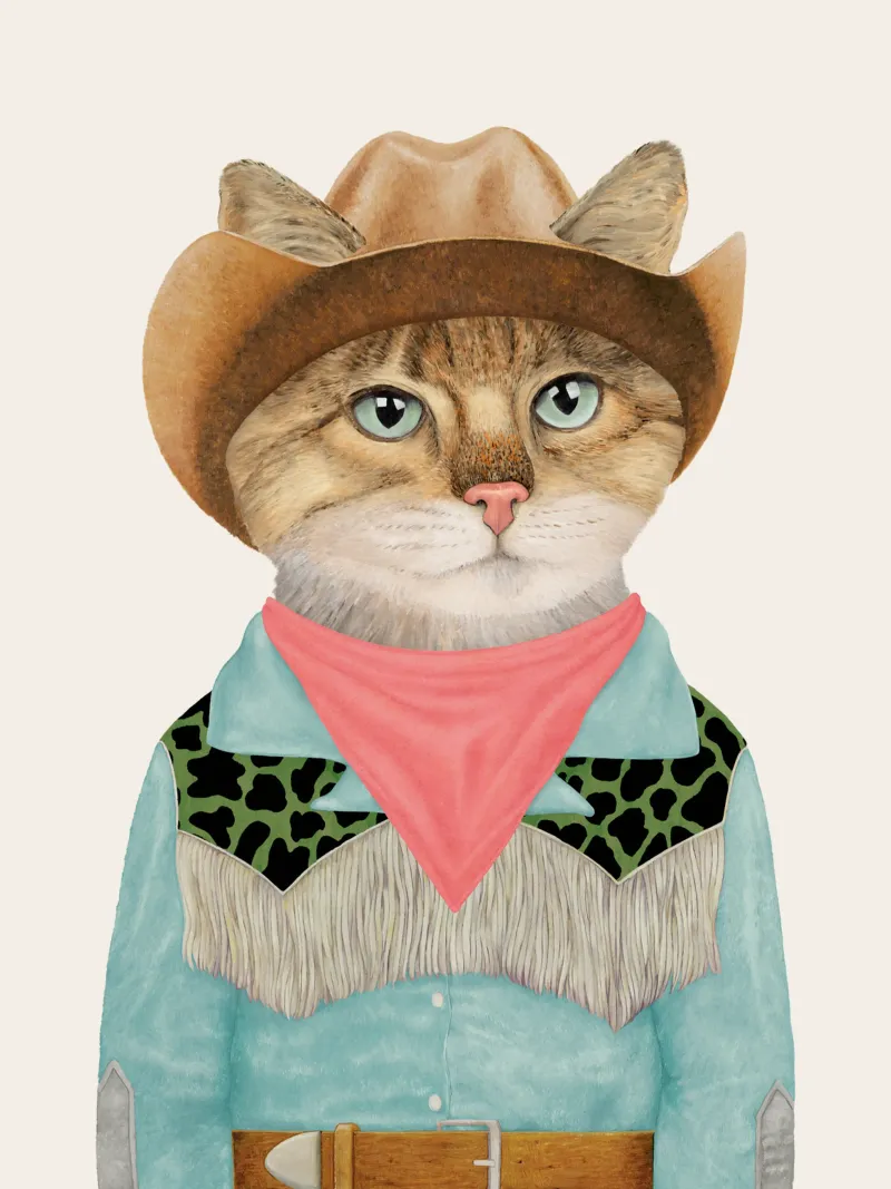 Ranch Kitten poster by Animal Crew