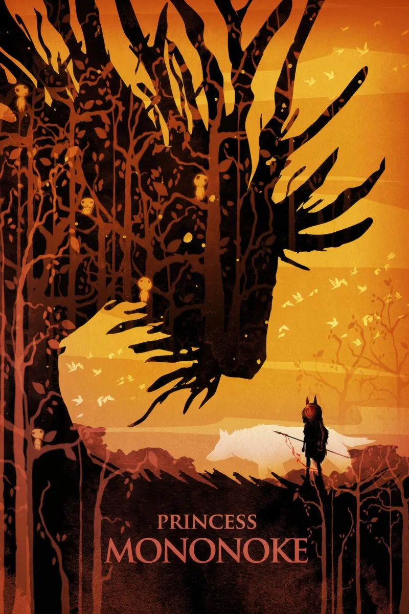 Principessa Mononoke 2 poster da Junior Harrington