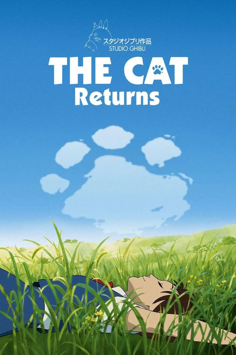 The Cat Returns Studio Ghibli Japanaese Animated Movie poster with aluminum frame by Junior Harrington