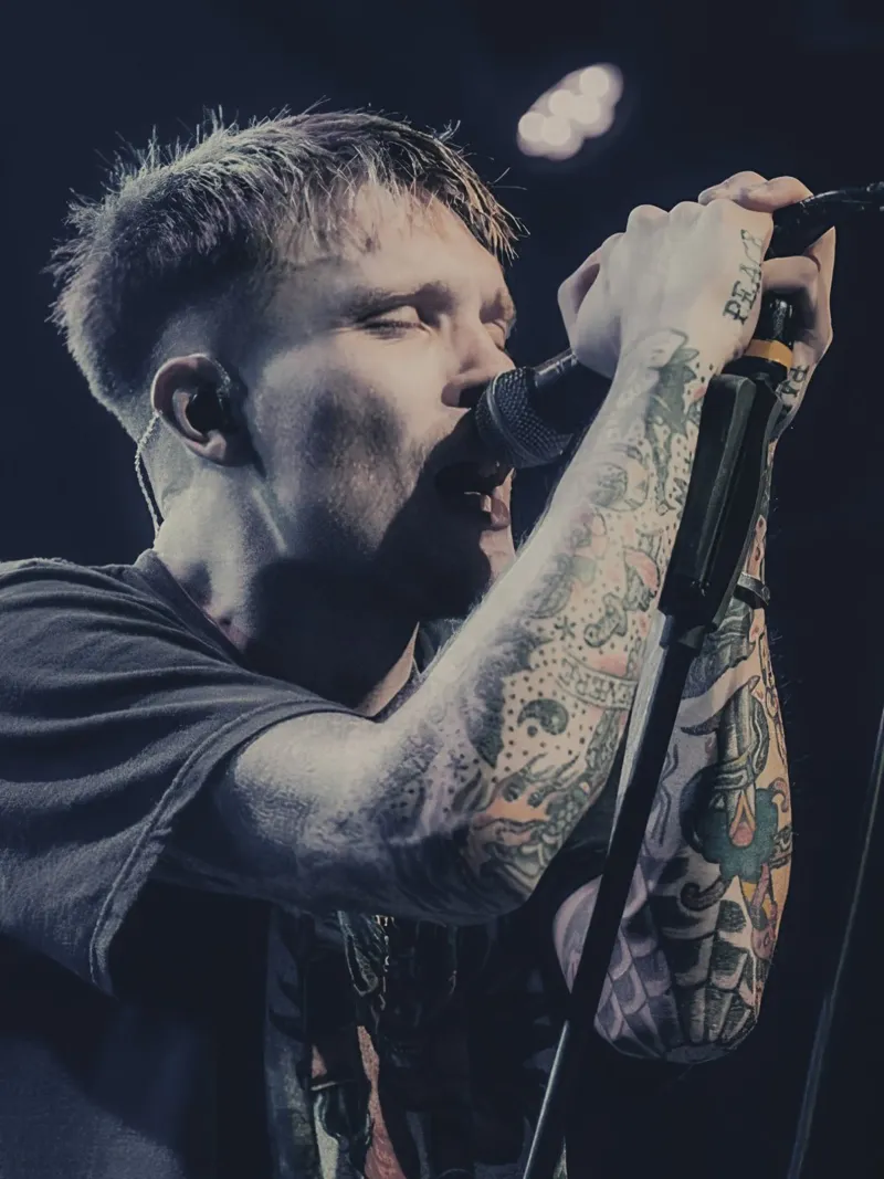 Ben Barlow Neck Deep poster da Musadad Shop