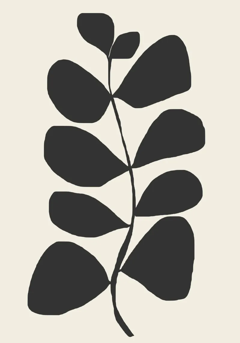 Abstrakt Minimal -Anlage 3 Hahnemühle von ThingDesign