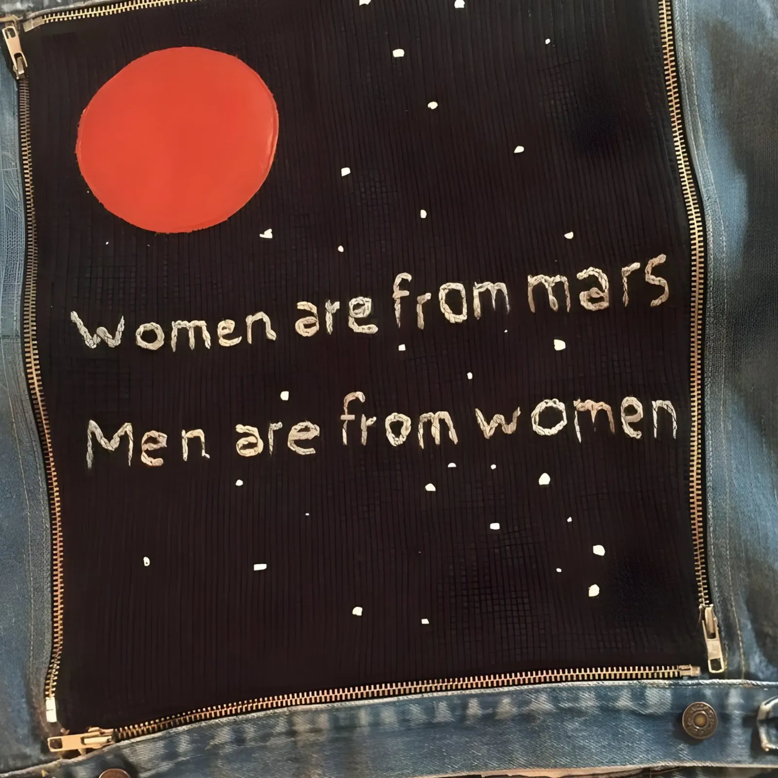 Women are from mars poster da Type & Tape