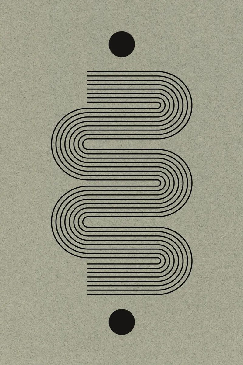 Modern Balance No.2 alu-dibond by The Miuus Studio