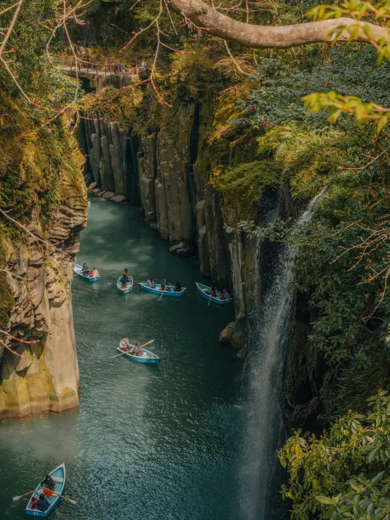 Gola di Takachiho a Miyazaki, Giappone poster da Marcel Bisig