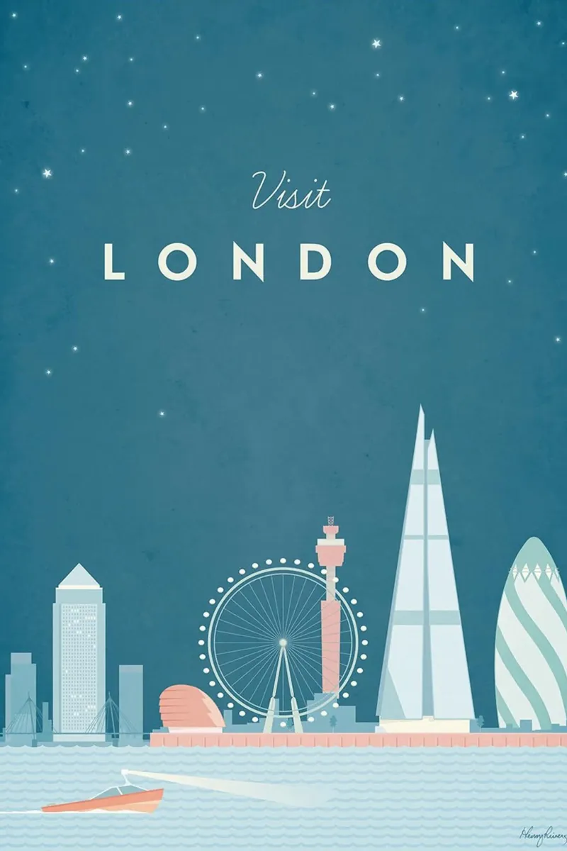 occhio di londra edificio gherkin shard poster con telaio in plastica da unyil shope