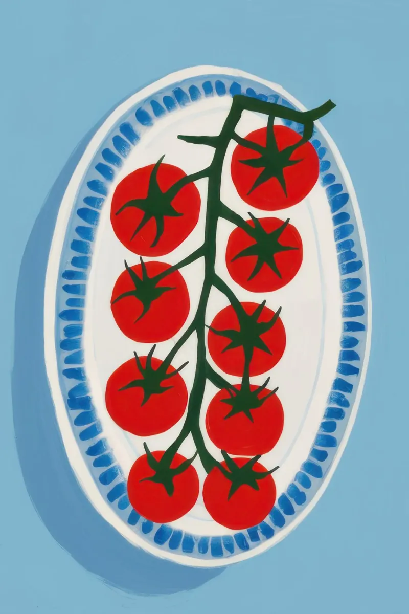 Semplicità maturata in vigna poster con telaio in legno da Autumn Season