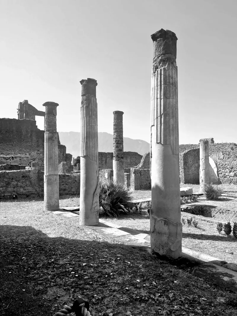Pompeii canvas by Reiselust