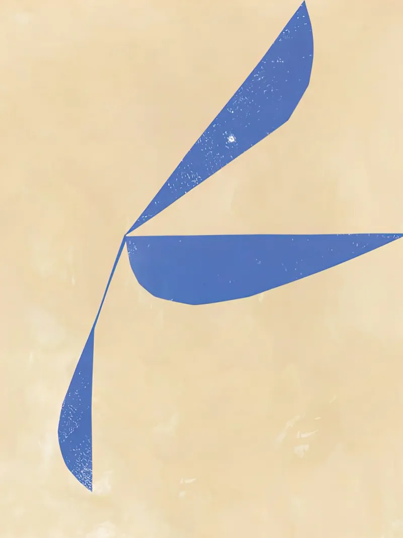 REBECCA HEINT Spostamento n. 04 poster con telaio in legno da mix mate
