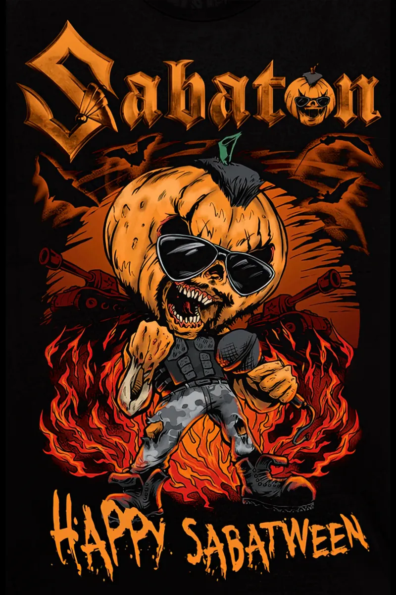 Dolcetto o scherzetto di Halloween - sabbaton poster da andrea boceli