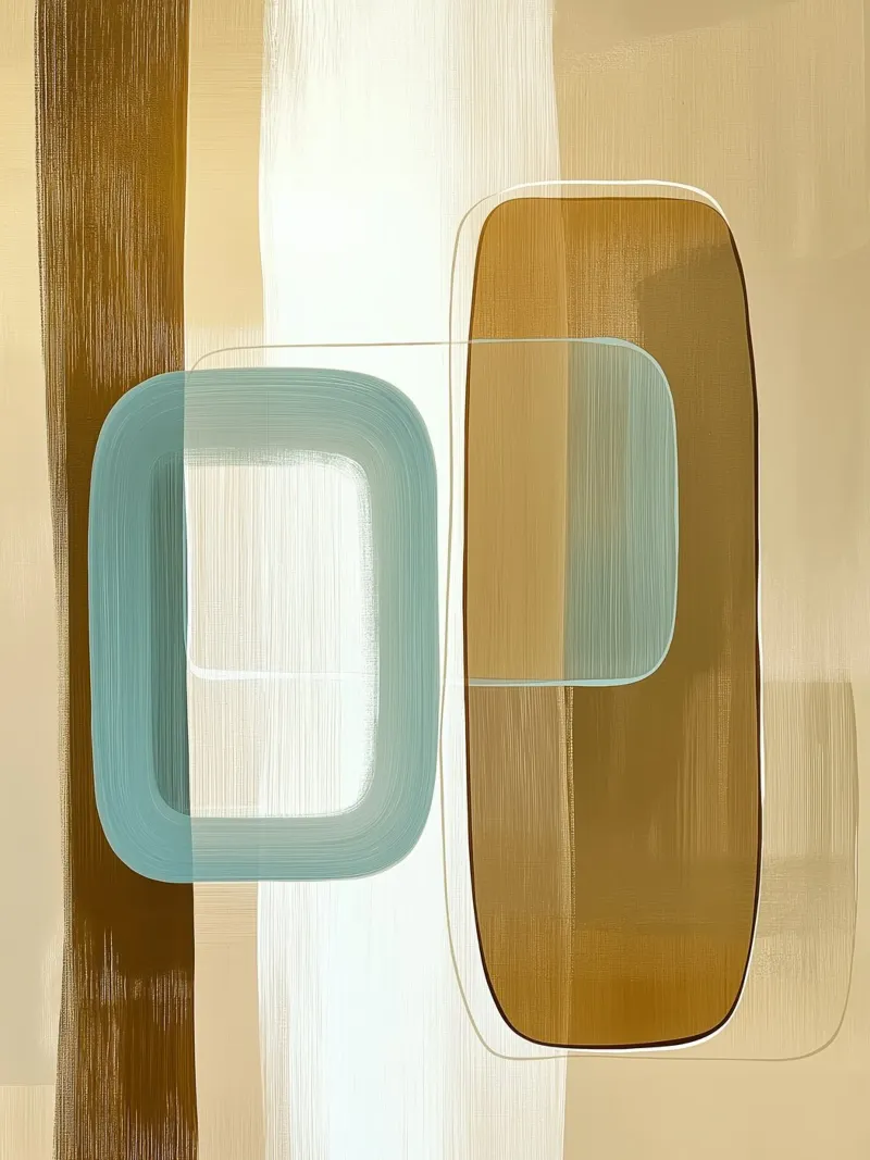 Abstract boho plexiglass da Imagine