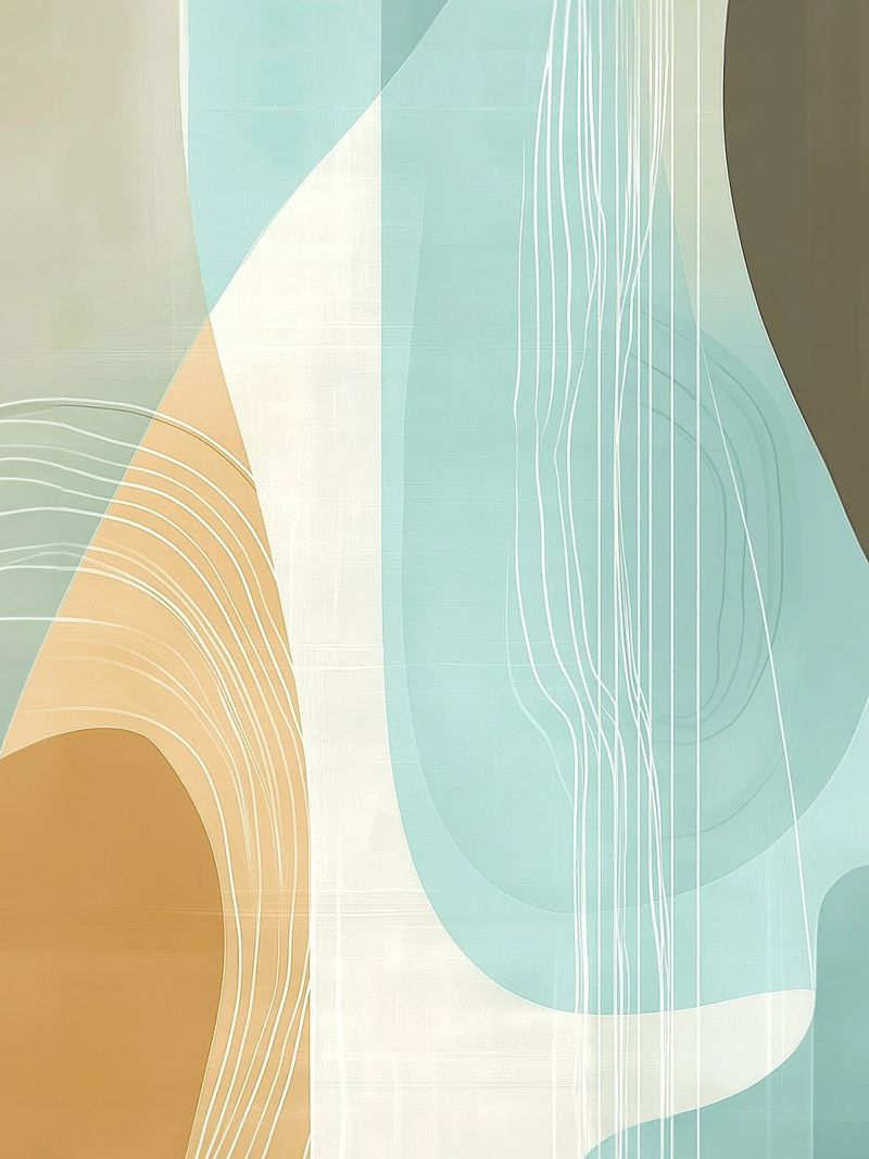 Abstract boho pellicola backlit da Imagine