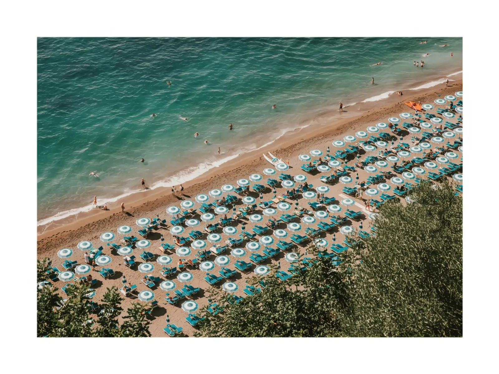 Positano Beach poster da mary shop