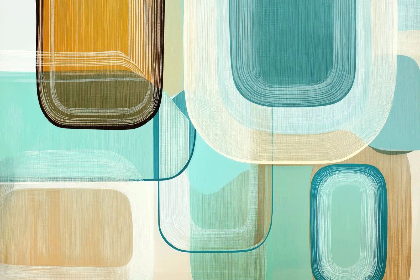 Abstract boho pellicola backlit da Imagine