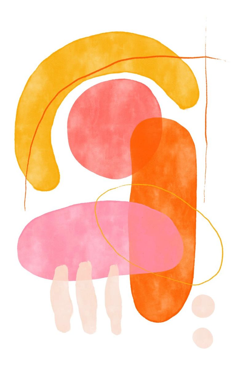 Playing Shaped No 5 Poster von treechild