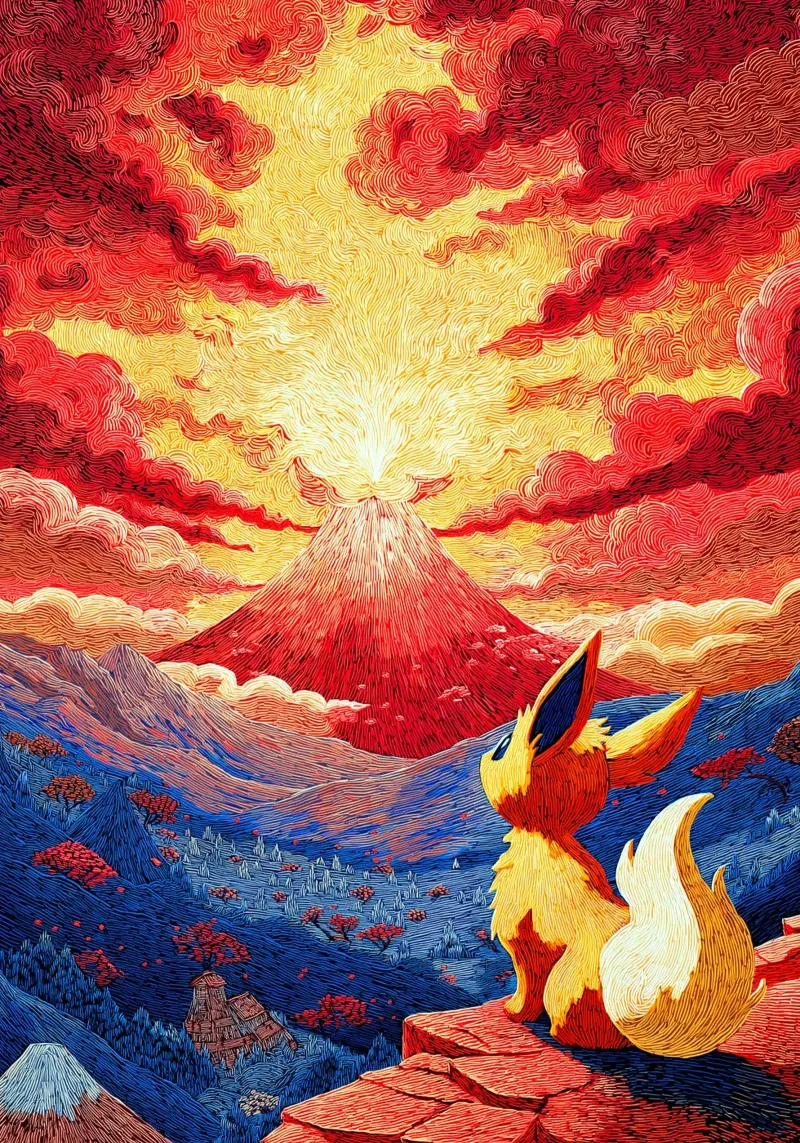 Pokemon poster da Fleur de Lys