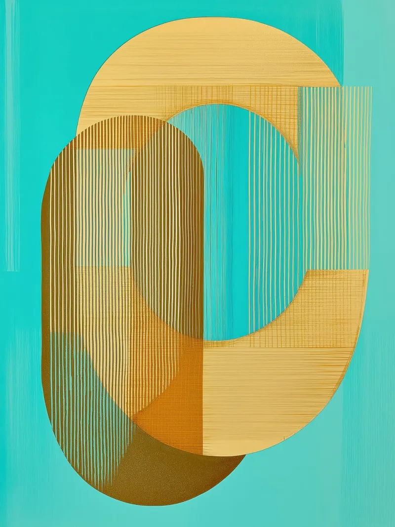 Abstract boho plexiglass da Imagine