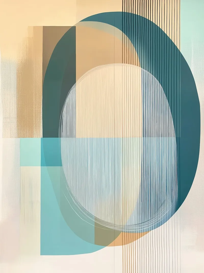 Abstract boho plexiglass da Imagine