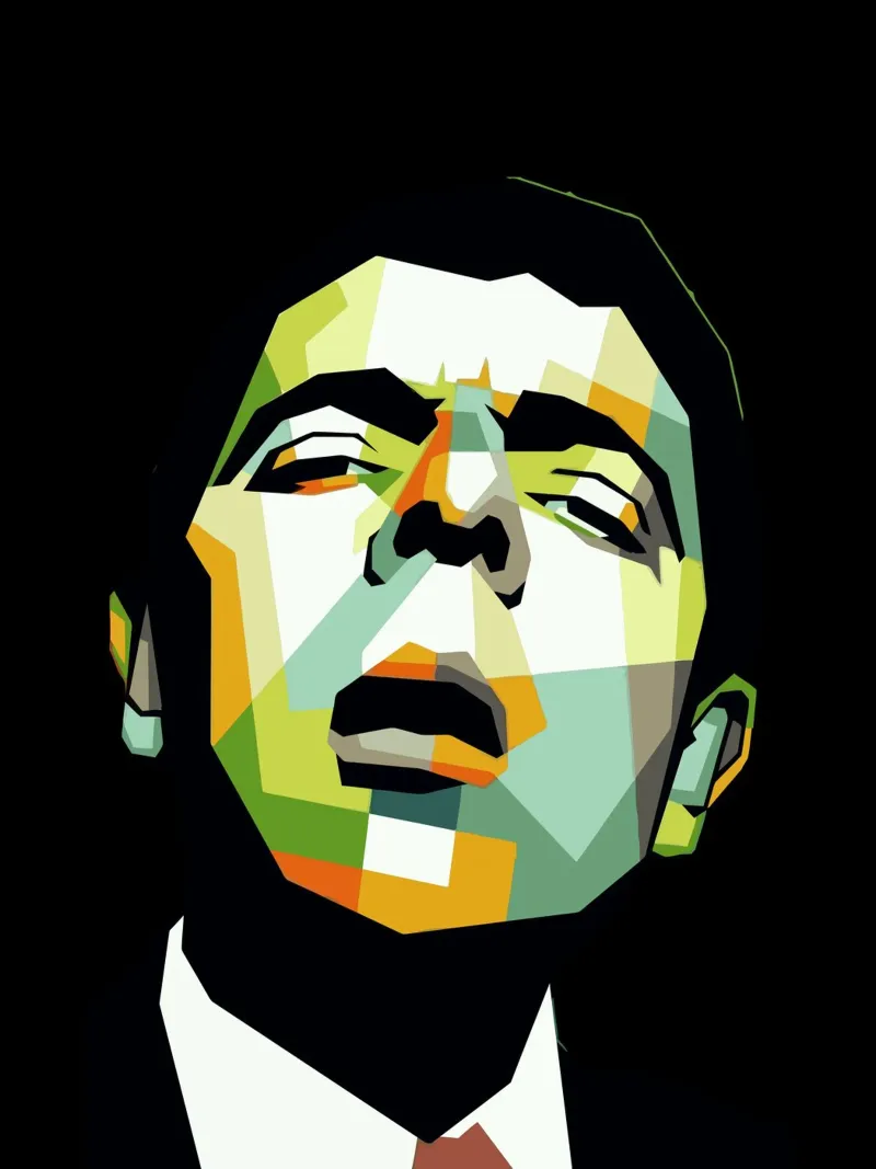 Mr.Bean art poster con telaio in legno da Dumery Art