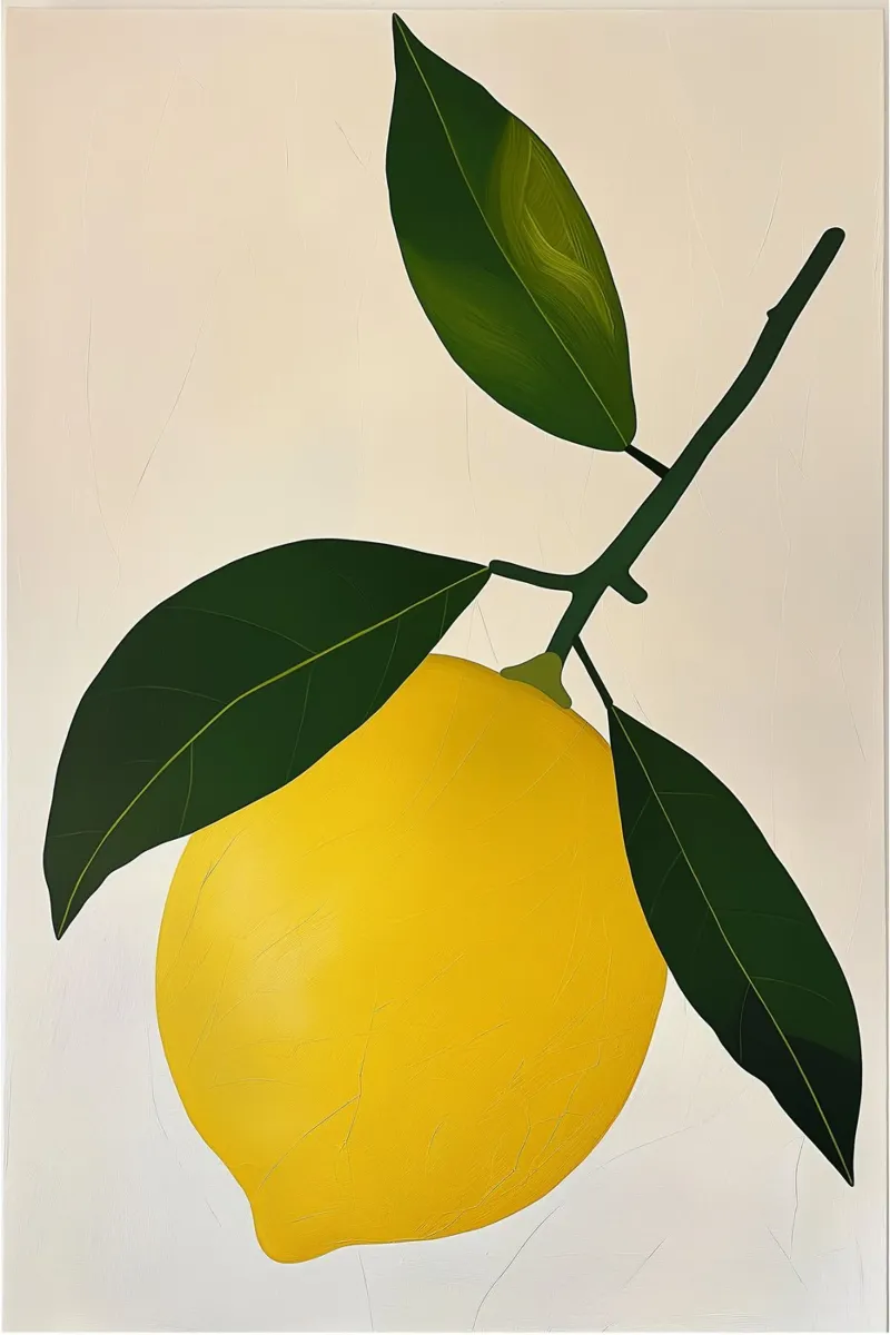 Lemon branch carta hahnemühle da LeDieg