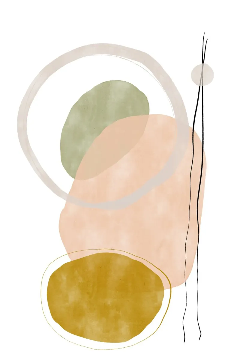 Playing Shapes No 3 carta hahnemühle da treechild