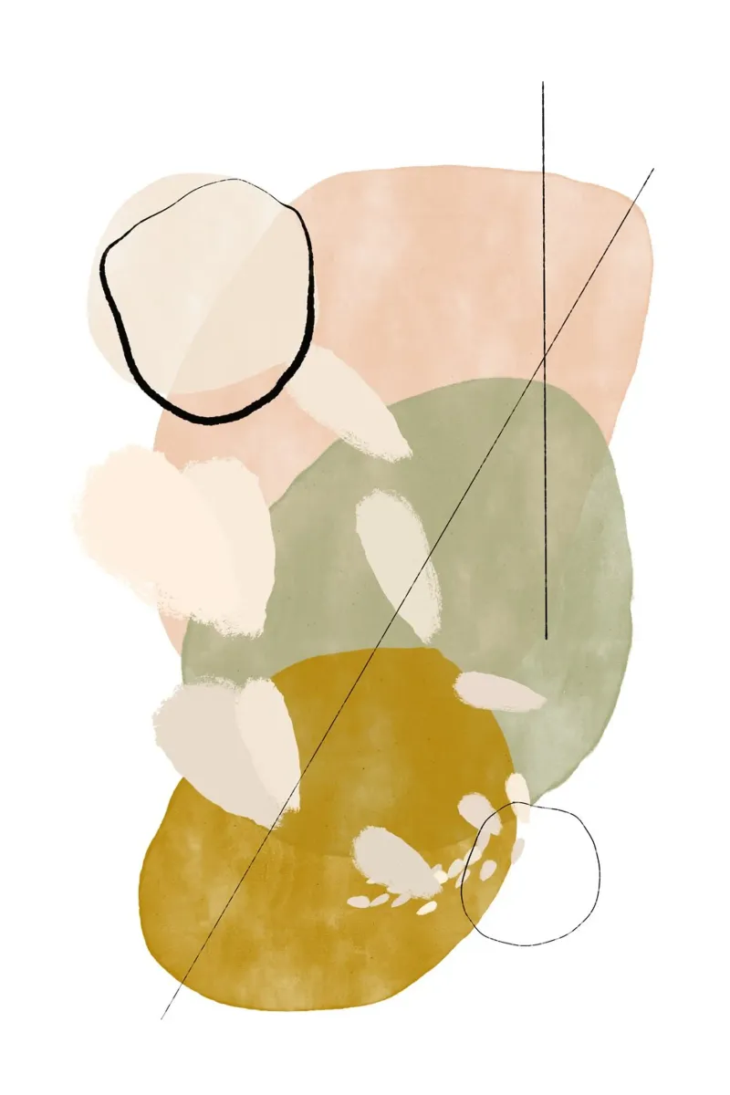 Playing Shapes No 2 carta hahnemühle da treechild