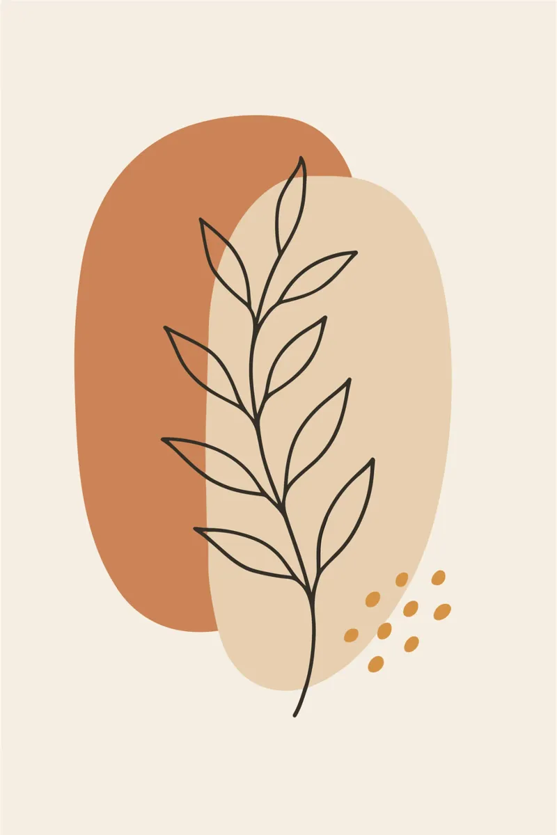 Elegant Vine Line poster da LisaArtes