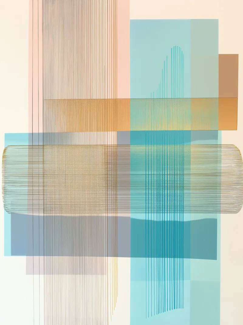 Abstract modern pellicola backlit da Imagine