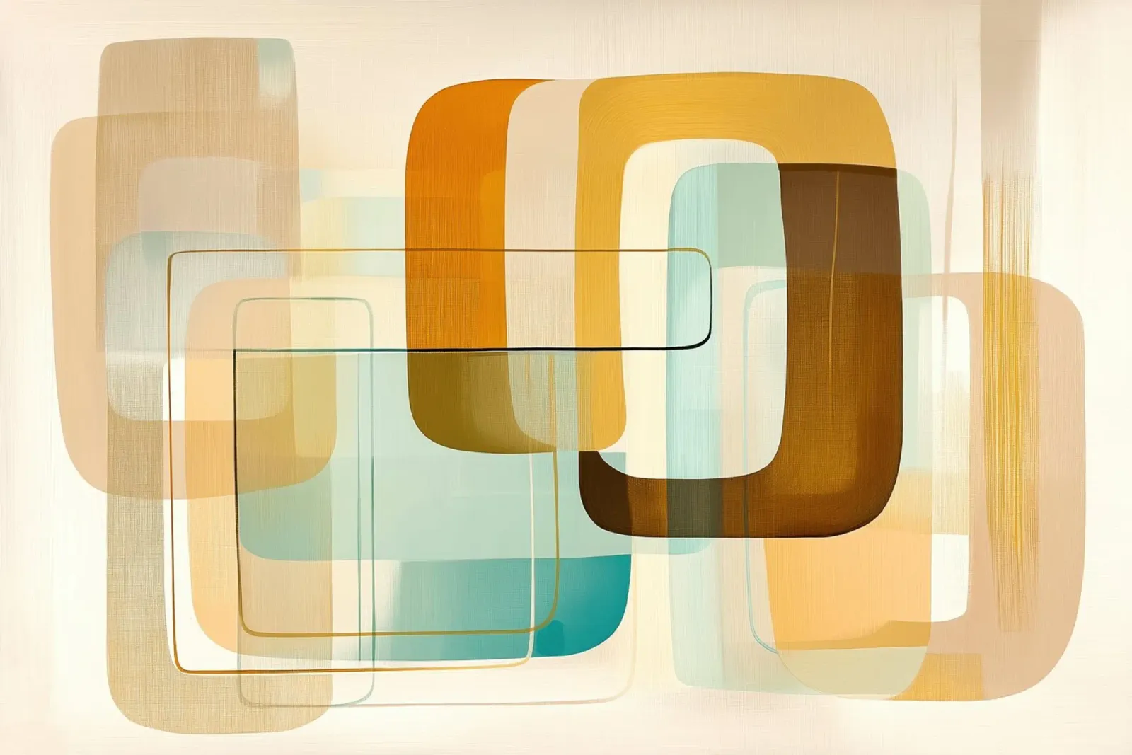 Astratto boho plexiglass da Imagine