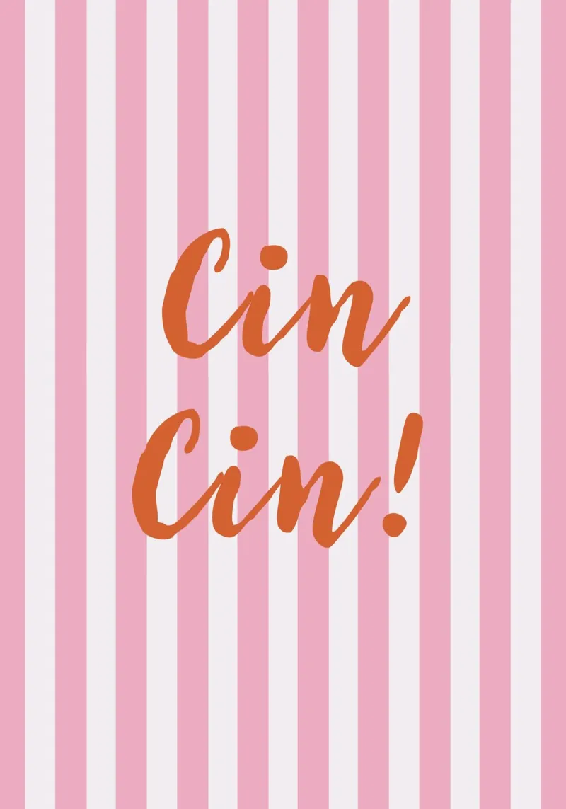 Cin Cin! poster da Attaboy Dsgn