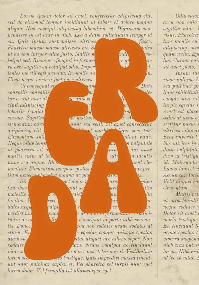 "READ" Literary Text Background Poster canvas with Floater frame by vintagepod
