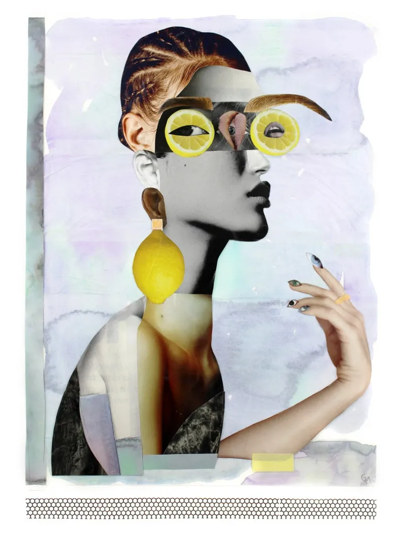 Bandita poster avec cadre en plastique de Paperheartmixx