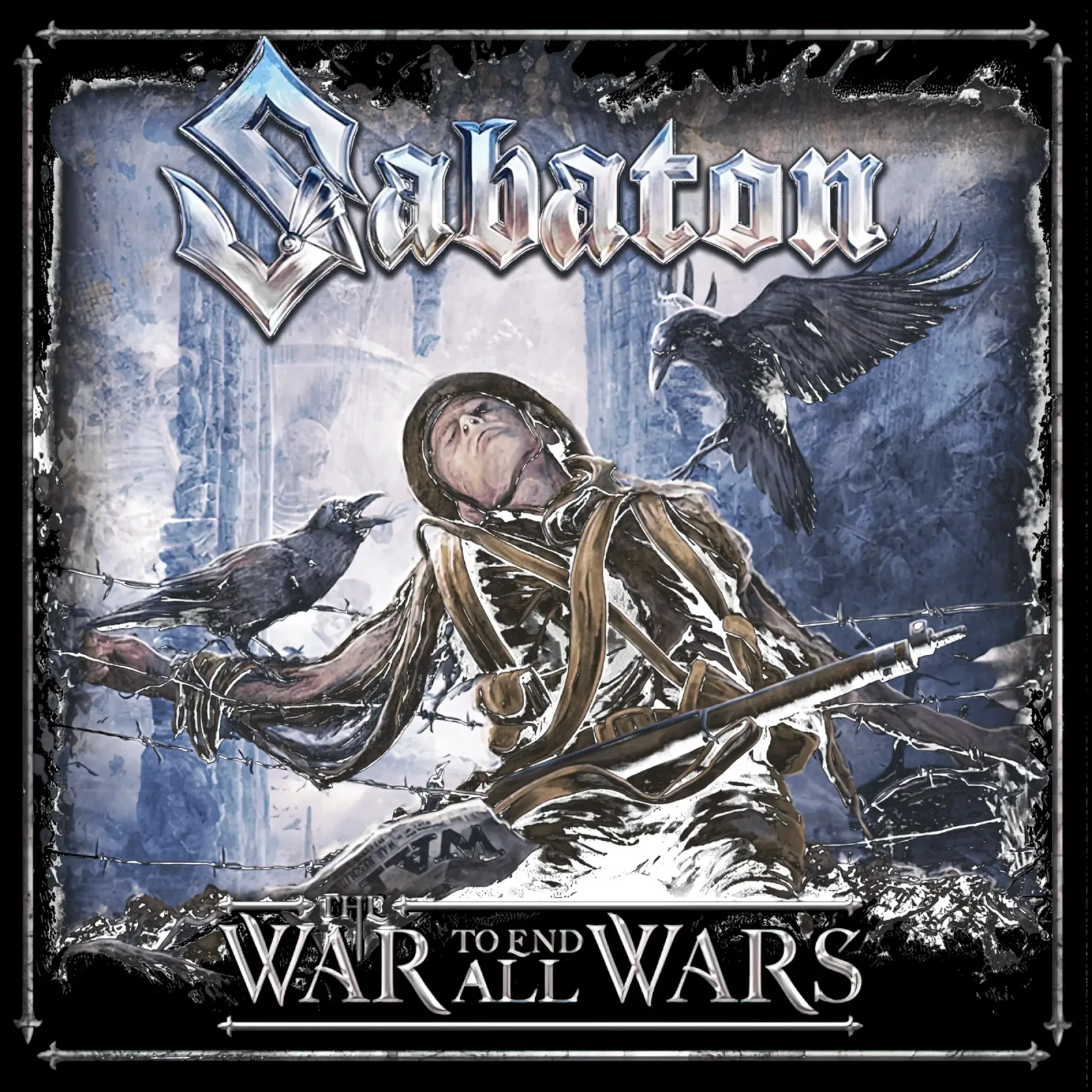Sabaton La guerra per porre fine a tutte le guerre Patch poster da andrea boceli
