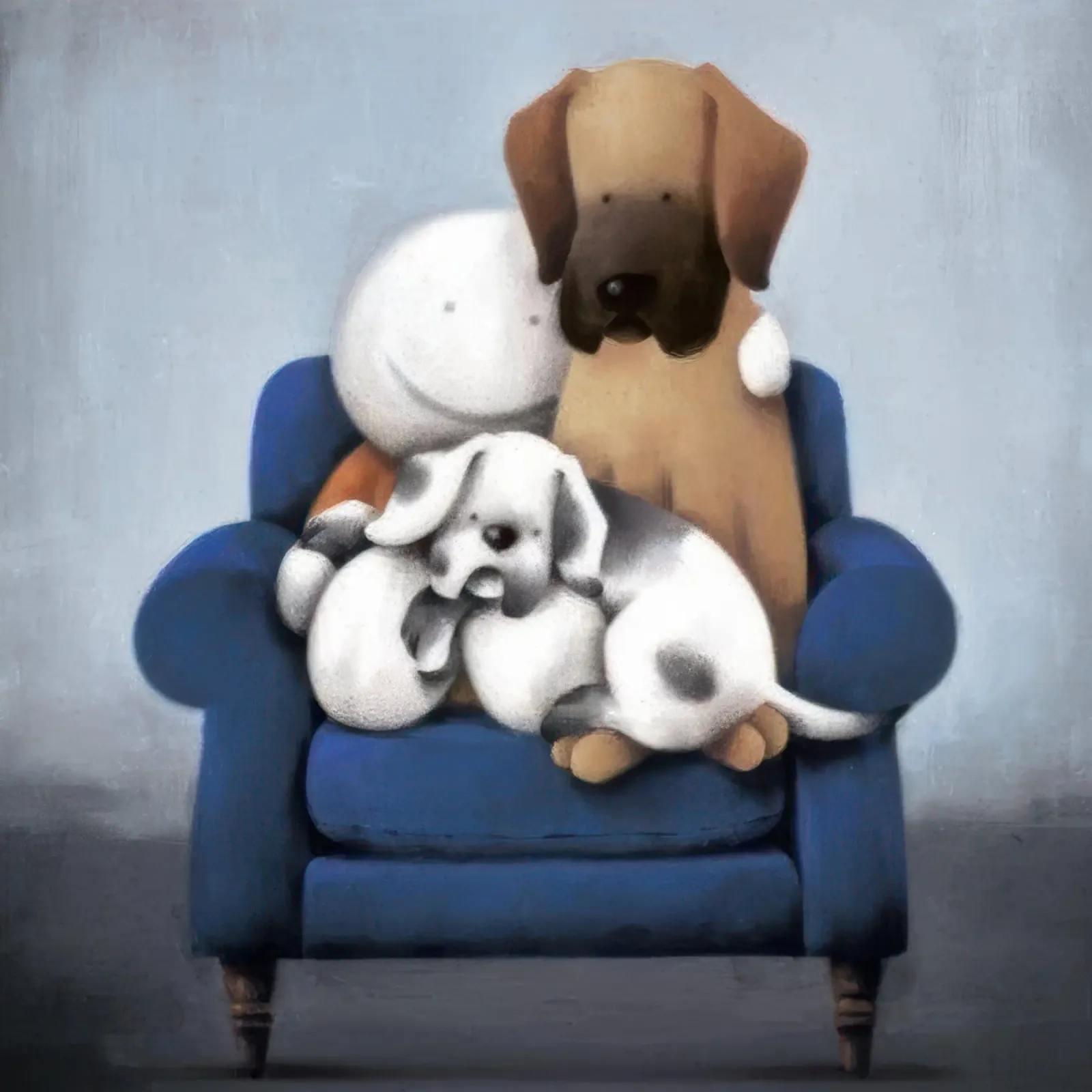 toujours à tes côtés doug hyde poster avec cadre en plastique de Hyde Hi