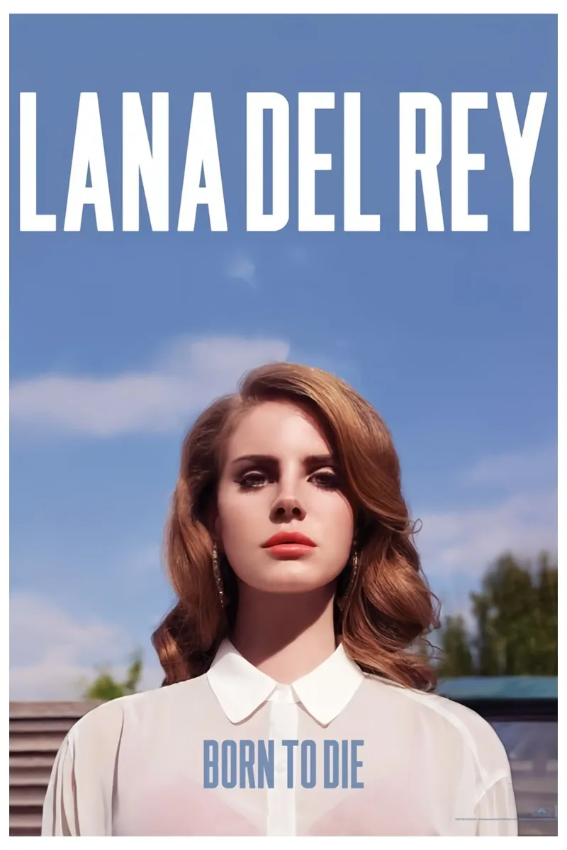 Lana Del Rey e l'arte del glamour triste tela con Cornice a cassetta da mamass