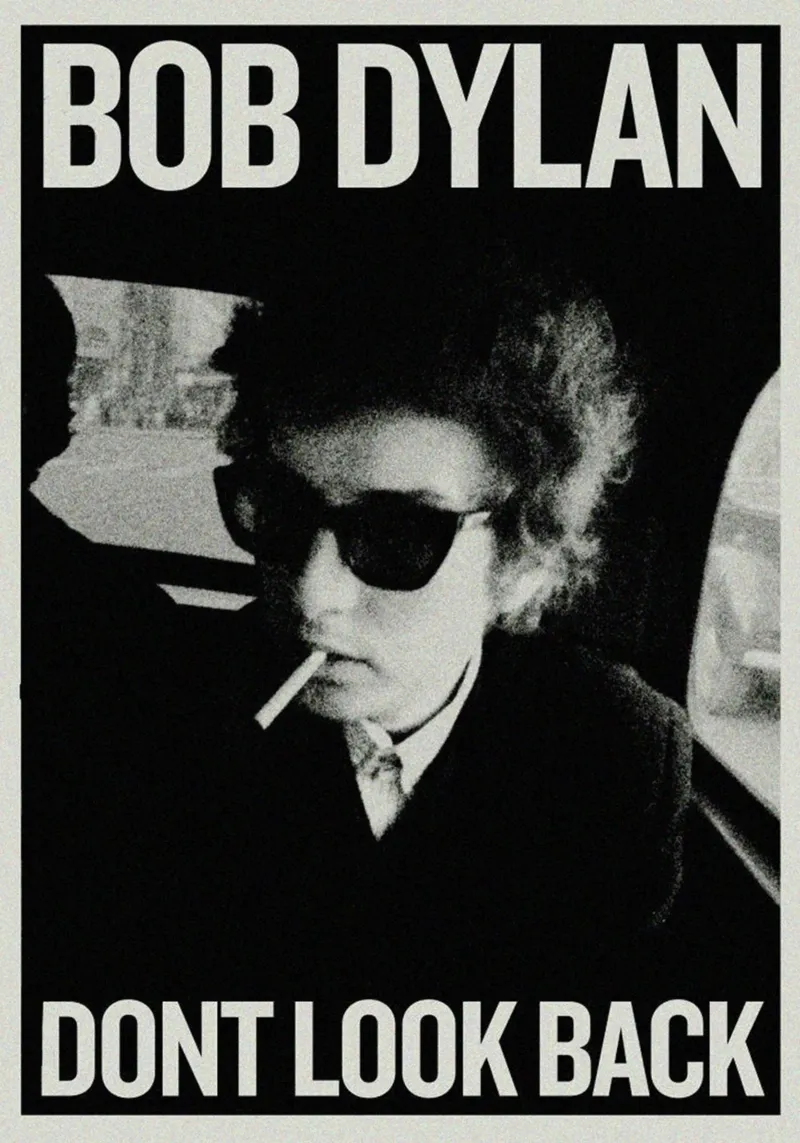 Racconti musicali di Bob Dylan poster da xerico