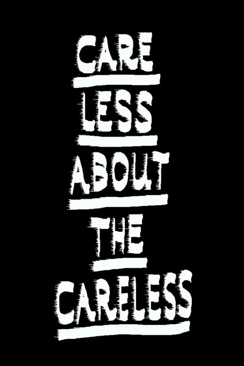 Careless aluminium-dibond van Herzette