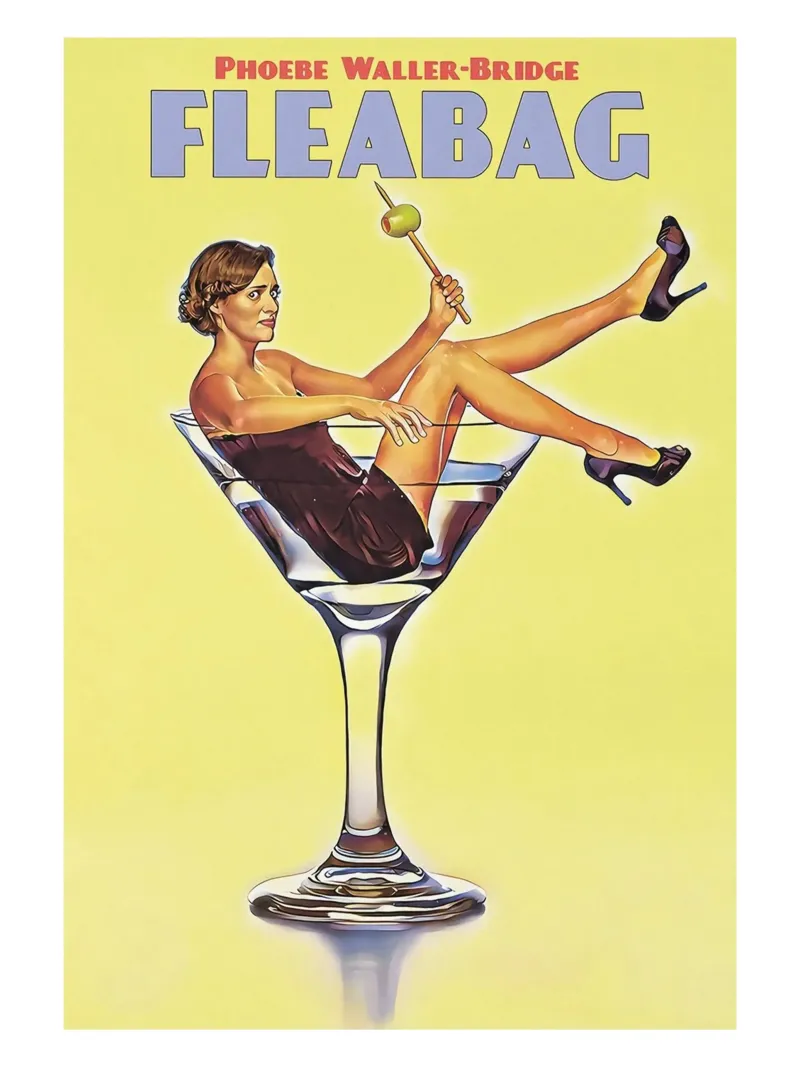 Phoebe Waller-Bridge Fleabag Movie canvas with Floater frame by jhomekhonde