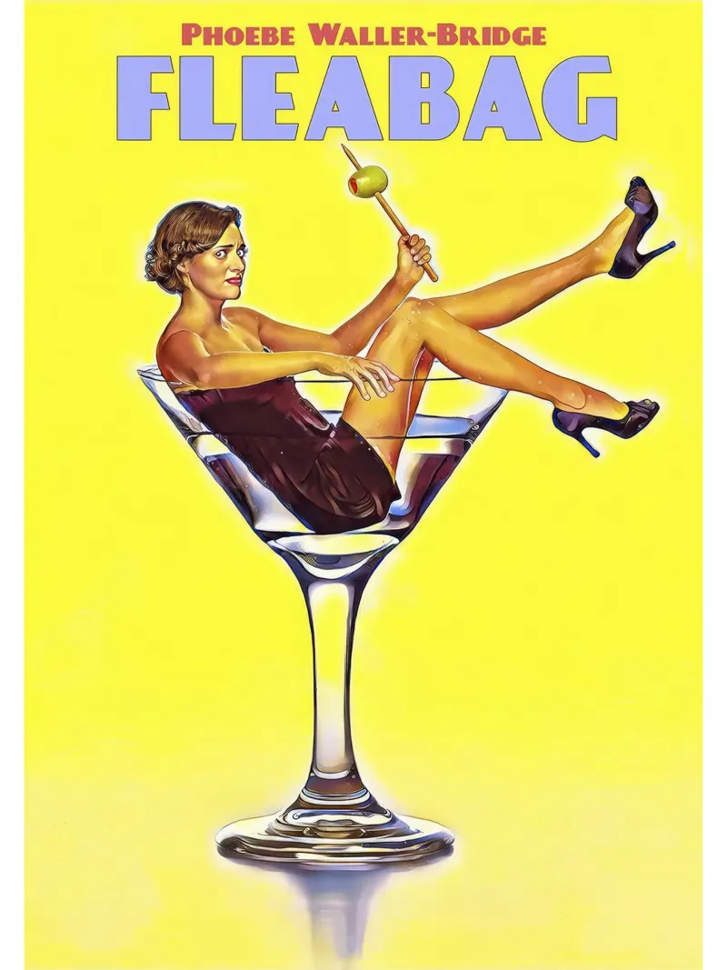 Marsmellow Women On Glasses Fleabag Style poster da JAMYETY