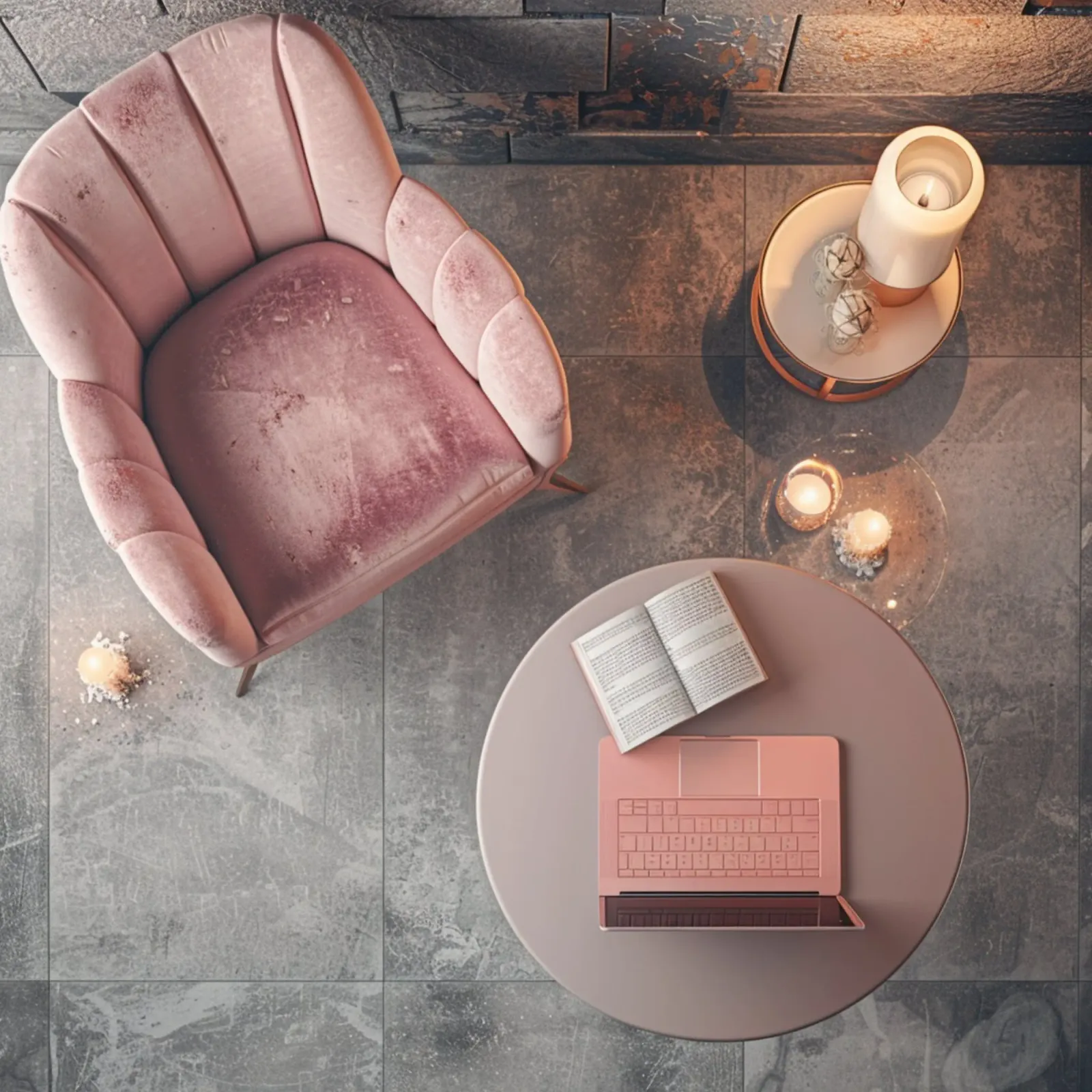 Fard e bolle di sapone poster da StillVibe Home
