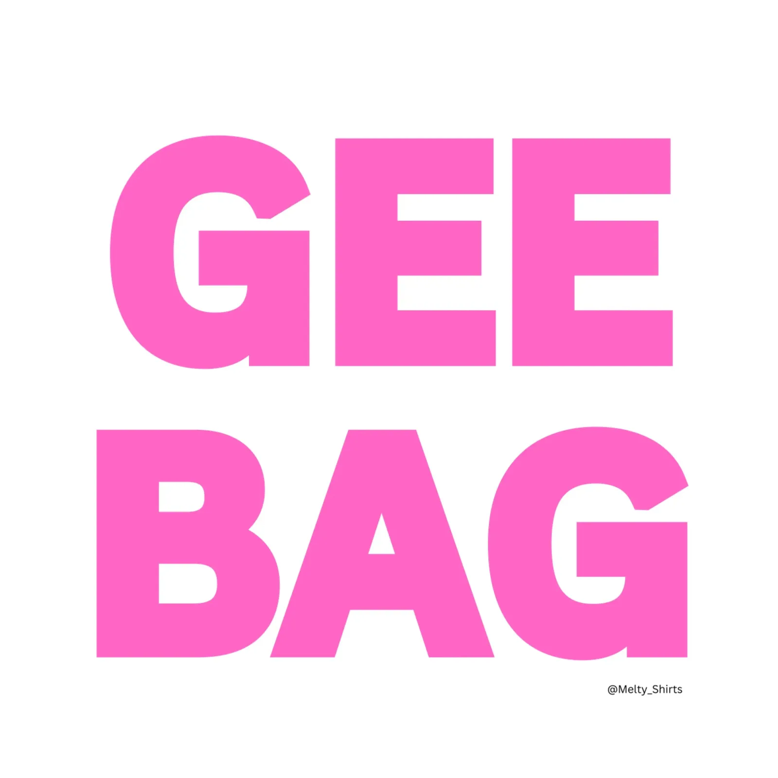 Gee Bag - Irish Designs - Irish Phrases poster da Melty Shirts