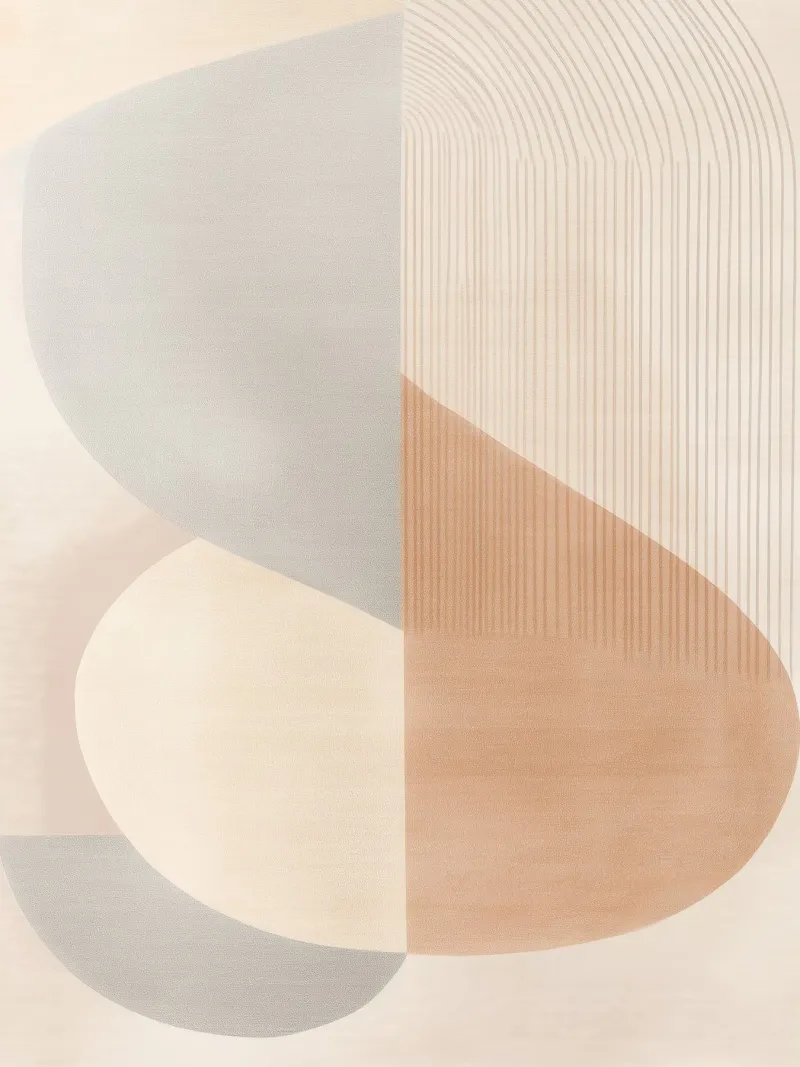 Astratto scandinavo pellicola backlit da Imagine