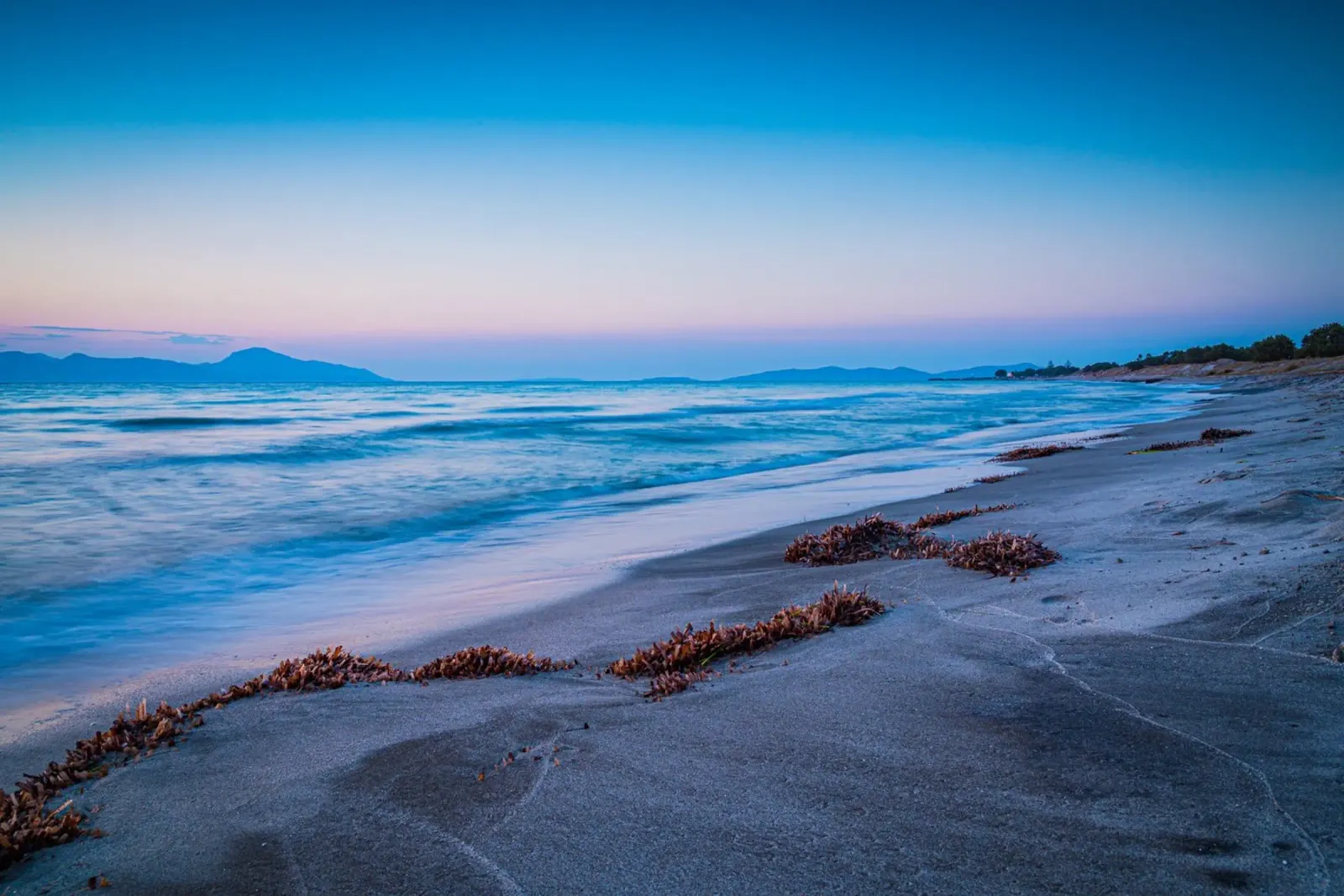 Tramonto sul Mediterraneo poster da Marcus Beckert | Fotografie