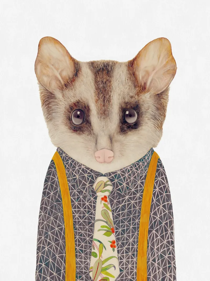 Opossum carta hahnemühle da Animal Crew