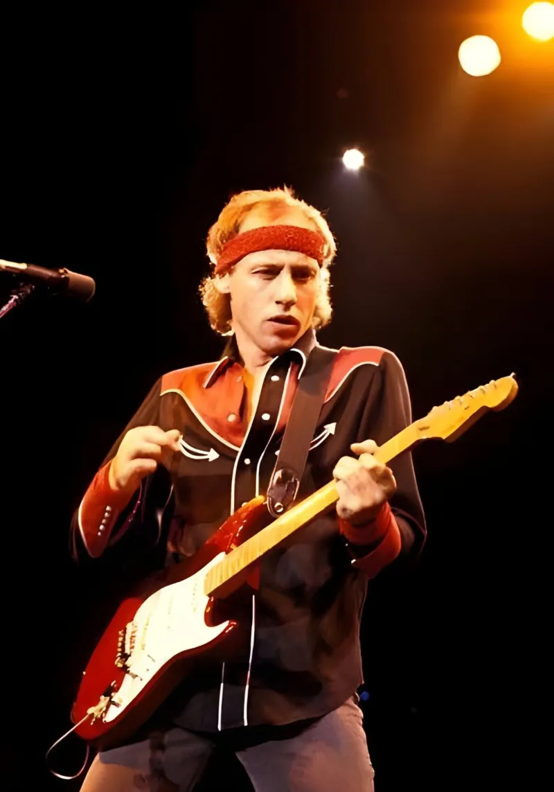 Mark Knopfler poster da Low poly art