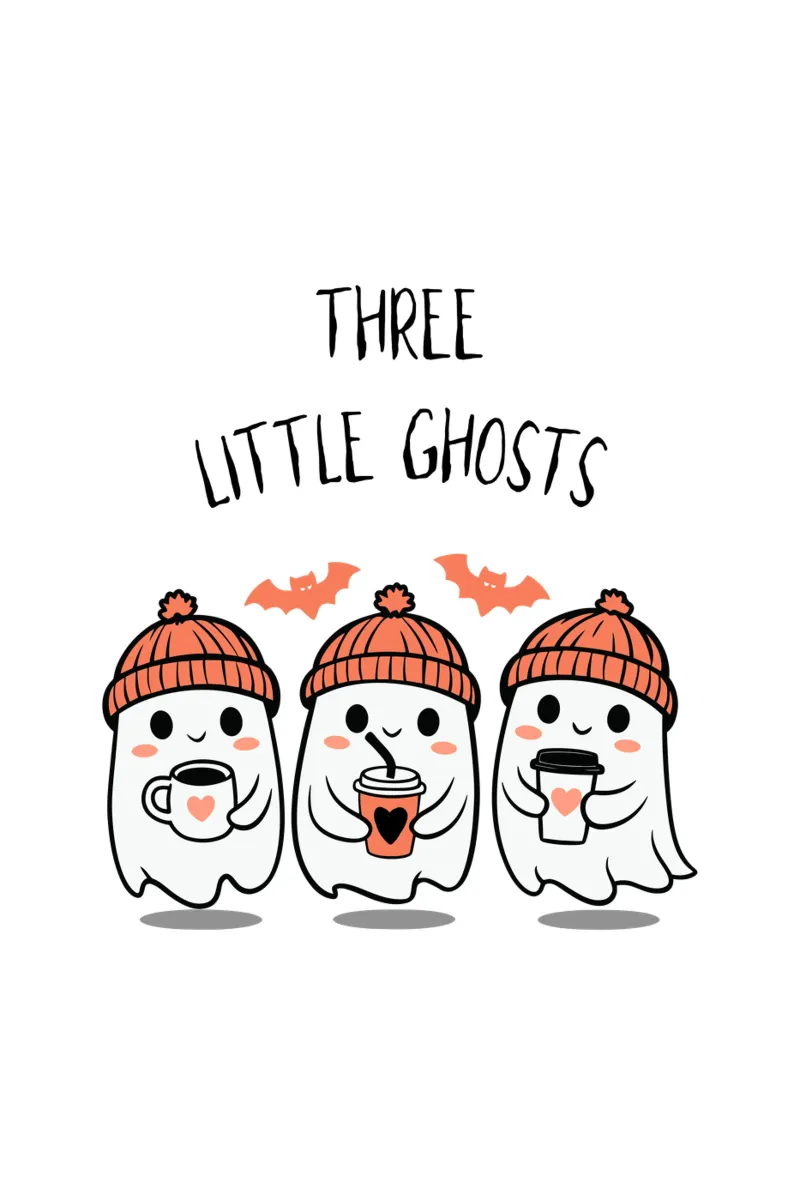 TRE PICCOLI FANTASMI poster da ArtDesign by KBK