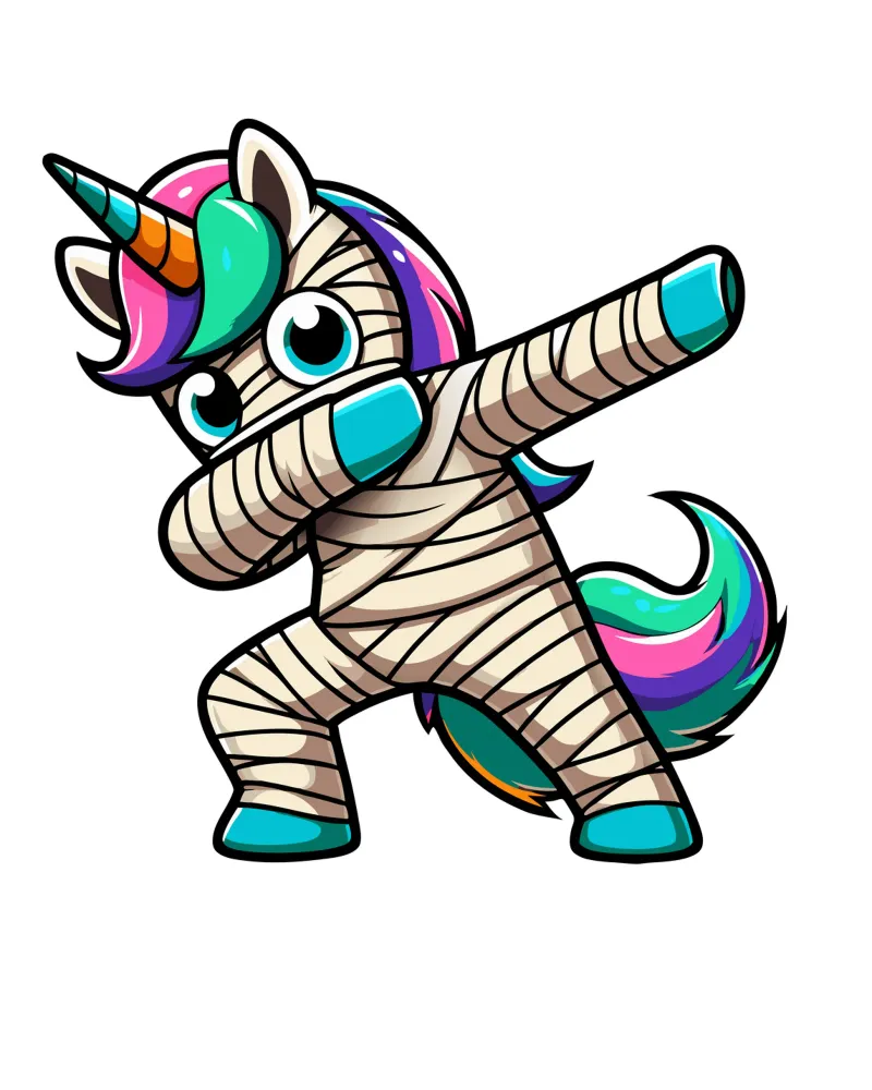 Unicorn Mummy pellicola backlit da edsonramosart