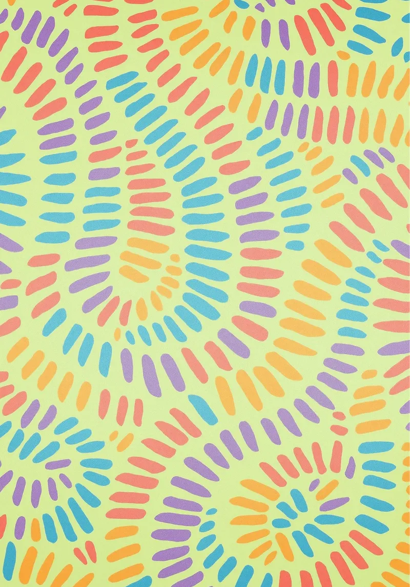 disegno a linee allineate poster con telaio in plastica da klicins