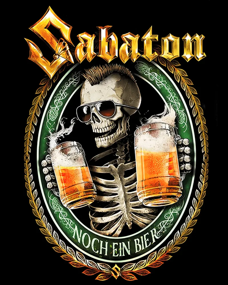 Sabaton Un'altra birra poster da andrea boceli