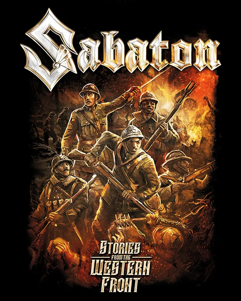 Sabaton Storie dal fronte occidentale poster da andrea boceli