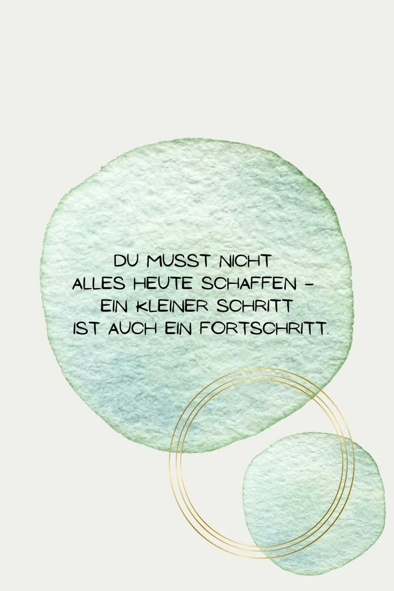 Kleiner Schritt poster con telaio in alluminio da AESTHETIC VIBES by Isabel